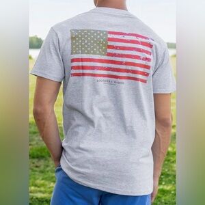 Southern Marsh Vintage Flag Tee - Size Youth L